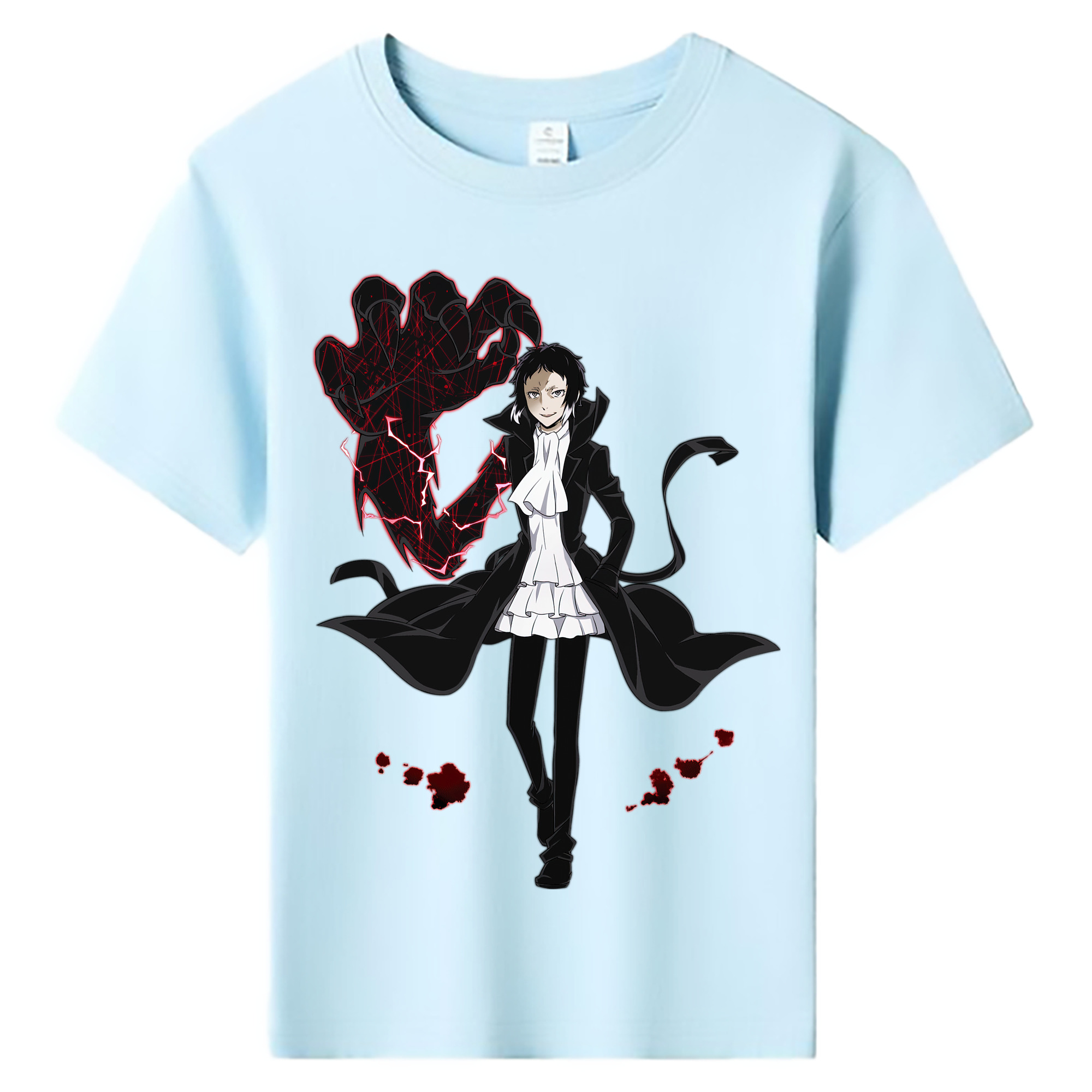 （画像用） 文豪ストレイドッグス Bungo Stray Dogs 綿100％キッズTシャツ（フロントプリント）